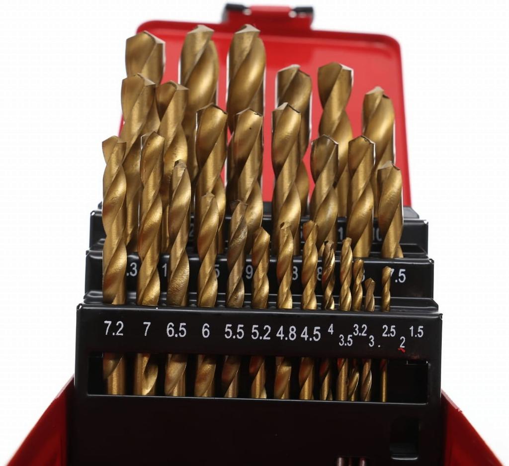 Titanium drill bits for metal 29 pcs KD10344