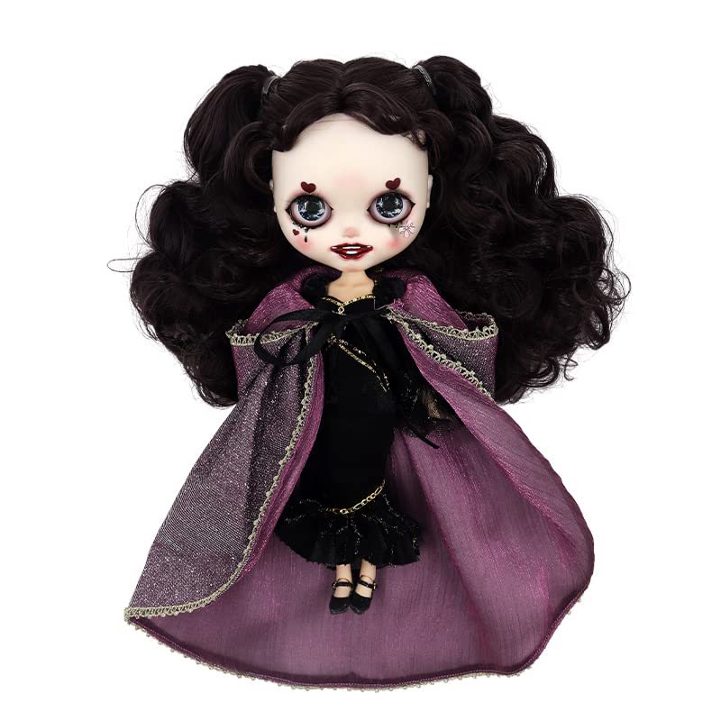 ICY Fortune Days Doll Clothes Witch or 30cm Tall Doll Dress Suitable for and - Set, 1/6 Accessories, Blythe, Obitsu, Licca-chan (09)