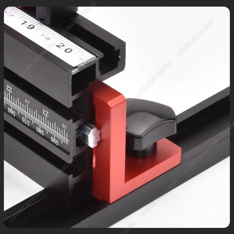 Oberfrästisch Anschlag Aluminium Multi T-Nut Tischsäge Profil Anschlag Holzbearbeitung T-Nut Gehrungsschiene Verbinder 30 Typ