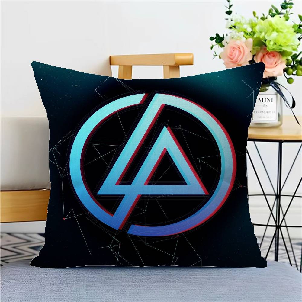 L-Linkin Hot Band Park Maple Design Cushion Cover Happy Autumn Harvest decor Holiday Decorati Pillow Cover