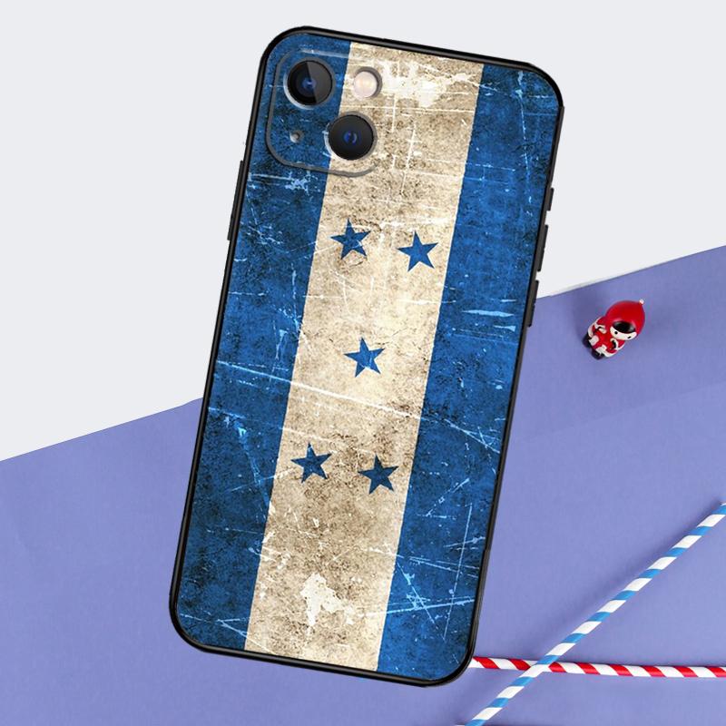 

Honduras Flag Phone Case For iPhone 16 Pro 15 Pro 11 12 13 14 Pro Max Mini XR 16e 15 16 Plus Cover Shell iPhone 16 Pro