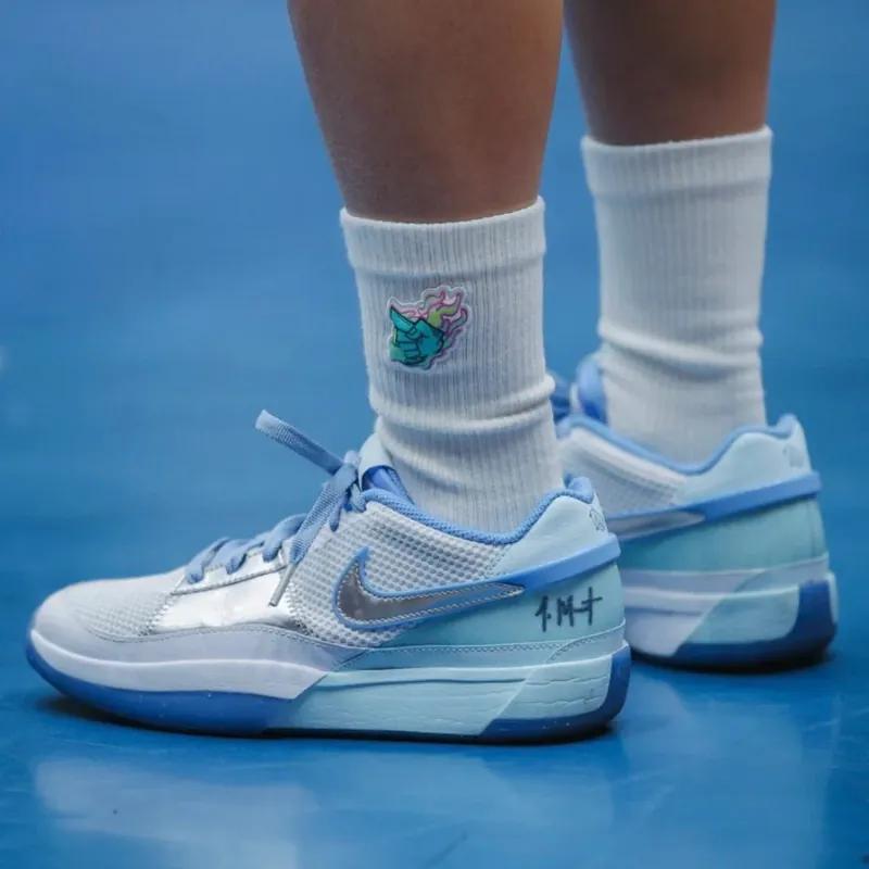 Nike Ja 1 Se All-Star Glacier Blue Metallic Silver White University Blue Duże Dzieci FJ1266-400