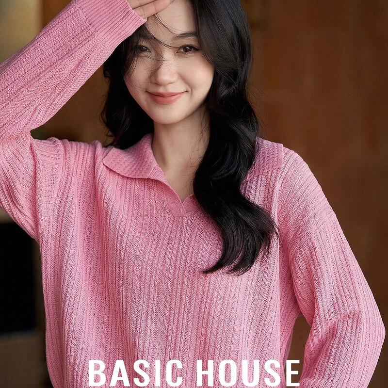 Basic House Women s Commuter Knit Sweater M