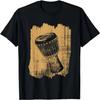 Vintage Acoustic Guitar Guitarist Music Lover T-Shirt