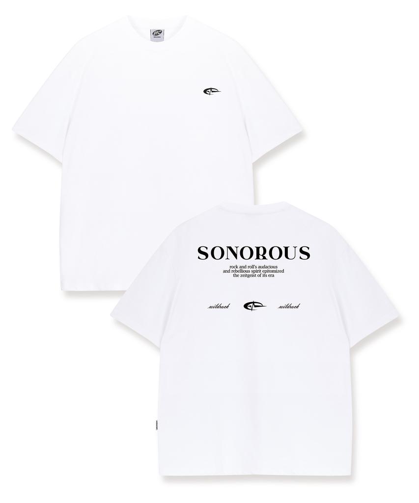 WILDROCK Sonorous High Tension Overfit Half T-Shirts