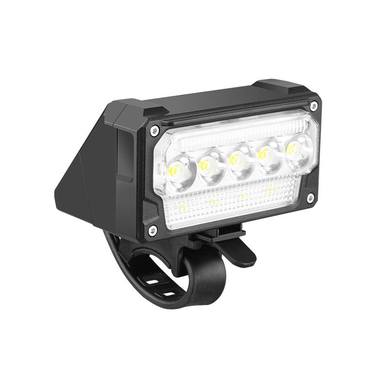 Intelligent Light Sensing Bicycle Headlights TYPE-C Rechargeable MTB Road Bike Front Lights Cycling Flashlight for Night Riding