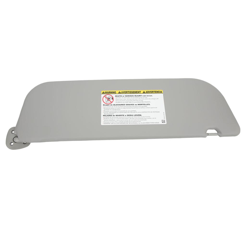 Left Driver Sun Visor Gray 9C2Z 1504105 AA Replacement for Ford E150 E250 E350 E450 2009‑2014