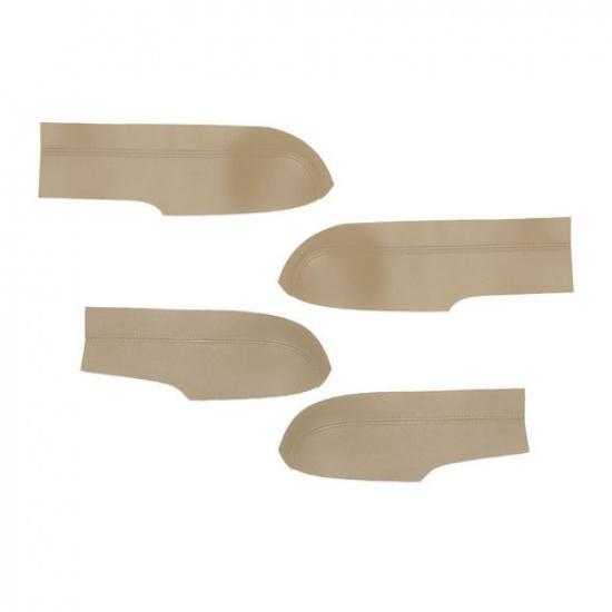 Inner Door Panels Armrest Leather Cover Trim for Honda Civic 8th Sedan 2006-2011