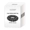 Translucent Black Male Delay Ring: Long-Lasting Tightening, Textured Adult Toy.