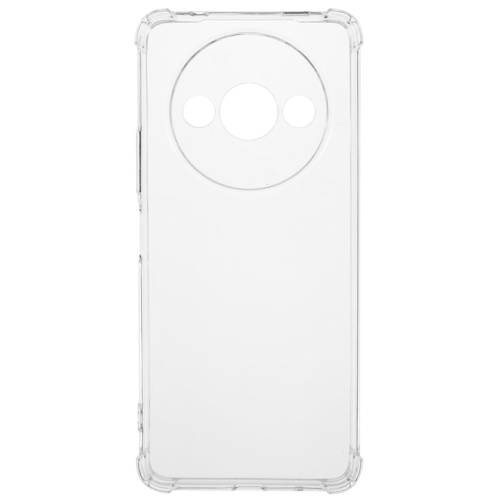 Für Xiaomi Redmi A3/Poco C61 4G Hülle Verstärkte Vier Ecken Klare TPU Handyhülle