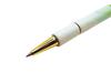 Kiyoteru Craft Porcelain Rotating Ballpoint Light Green White Japanese-made Pen, + CL_CTP_53