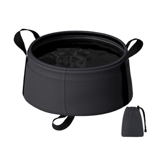 Portable Foldable Water Basin with Thickened Oxford Fabric 8.5L Collapsible Sink for Camping Travel Outdoor Multi-Purpose Washing Tub for Fruits Feet