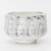 Mino Ware Matcha Tea Approximately 12cm Gray Shino Made in Bowl, Matcha, Ceremony, Diameter, Seared, White, Japan, 505-05