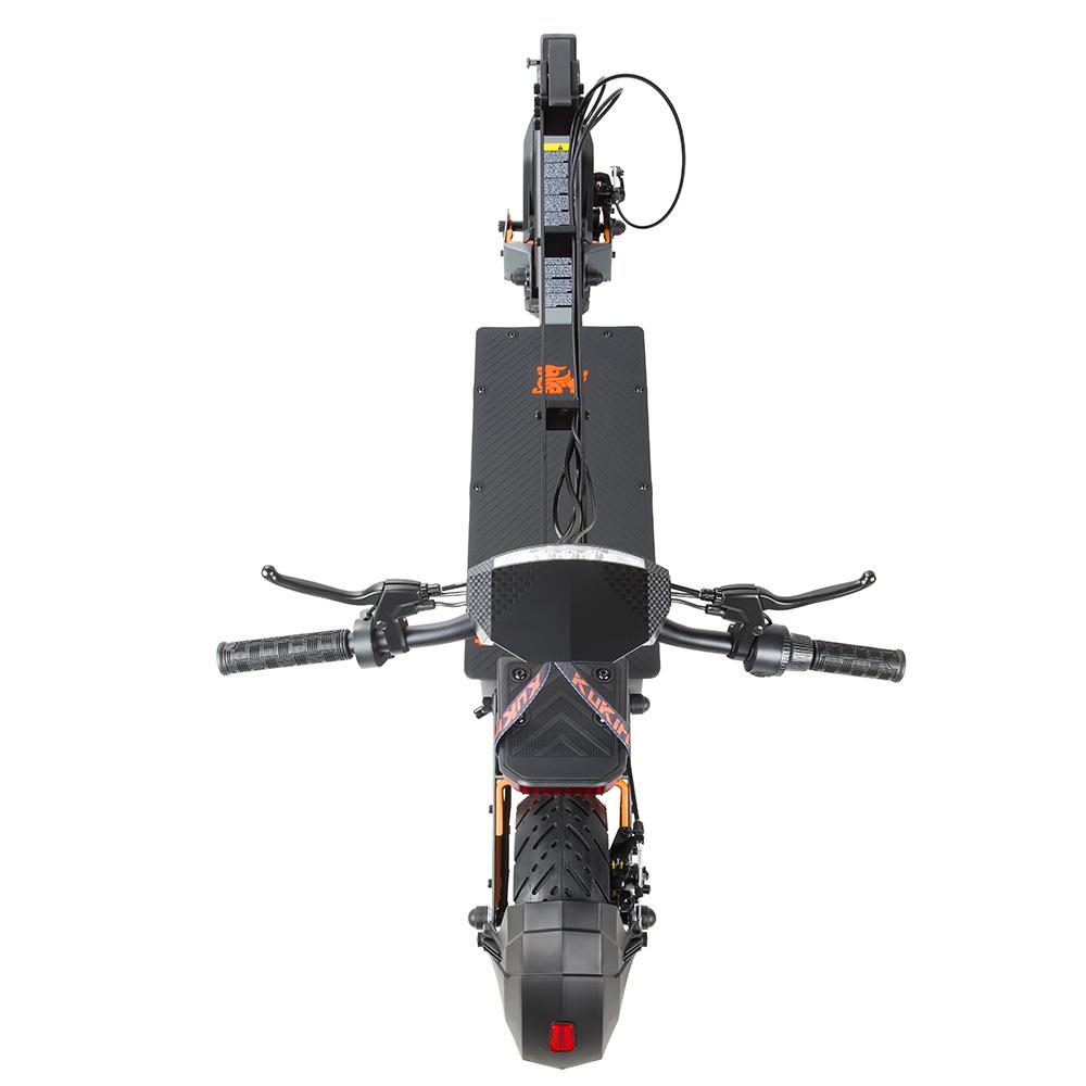 Trottinette Électrique Tout-Terrain Kukirin G4 Moteur de Pointe 2400W Pneu 11" Entièrement Suspendue Trottinette Électrique Adulte 60V 20Ah Freins à Double Disque Charge Maximale 120Kg