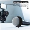 ERINGOGO 6-Piece Silicone Anti-Slip Ring for Microphone, Anti-Rolling Microphone Protection
