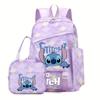 TS JYL laptop bag,Stitch Backpack Lightweight Large School Bag For Grade 1-6 Students