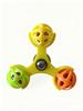 Parrot Windmill Bell Toy: Educational, Anti-Stress, Tiger Skin & Peony Birdcage Ornament