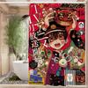 Anime Toilet B-Bound H-Hanako Kun Shower Curtain - Water-Repellent And Leak-Resistant, Mold And Mildew Resistant For