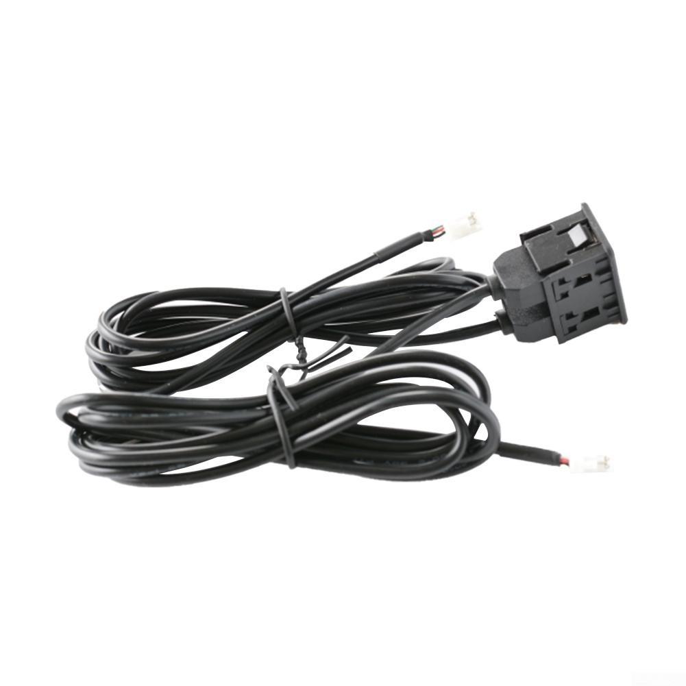 Car Dash Mount USB+TYPE-C Port Panel Interface Extension 145cm Cable Adapter