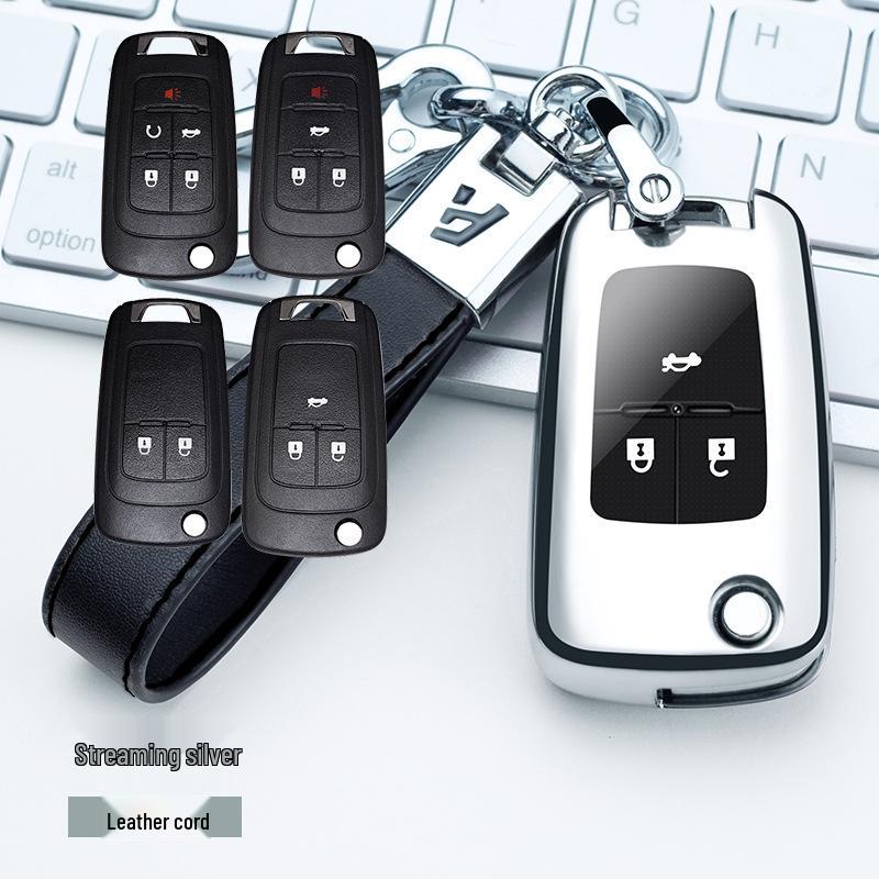 Chevrolet Key Case for Malibu, Cruze, Trax, Cavalier, Sail 3 Models