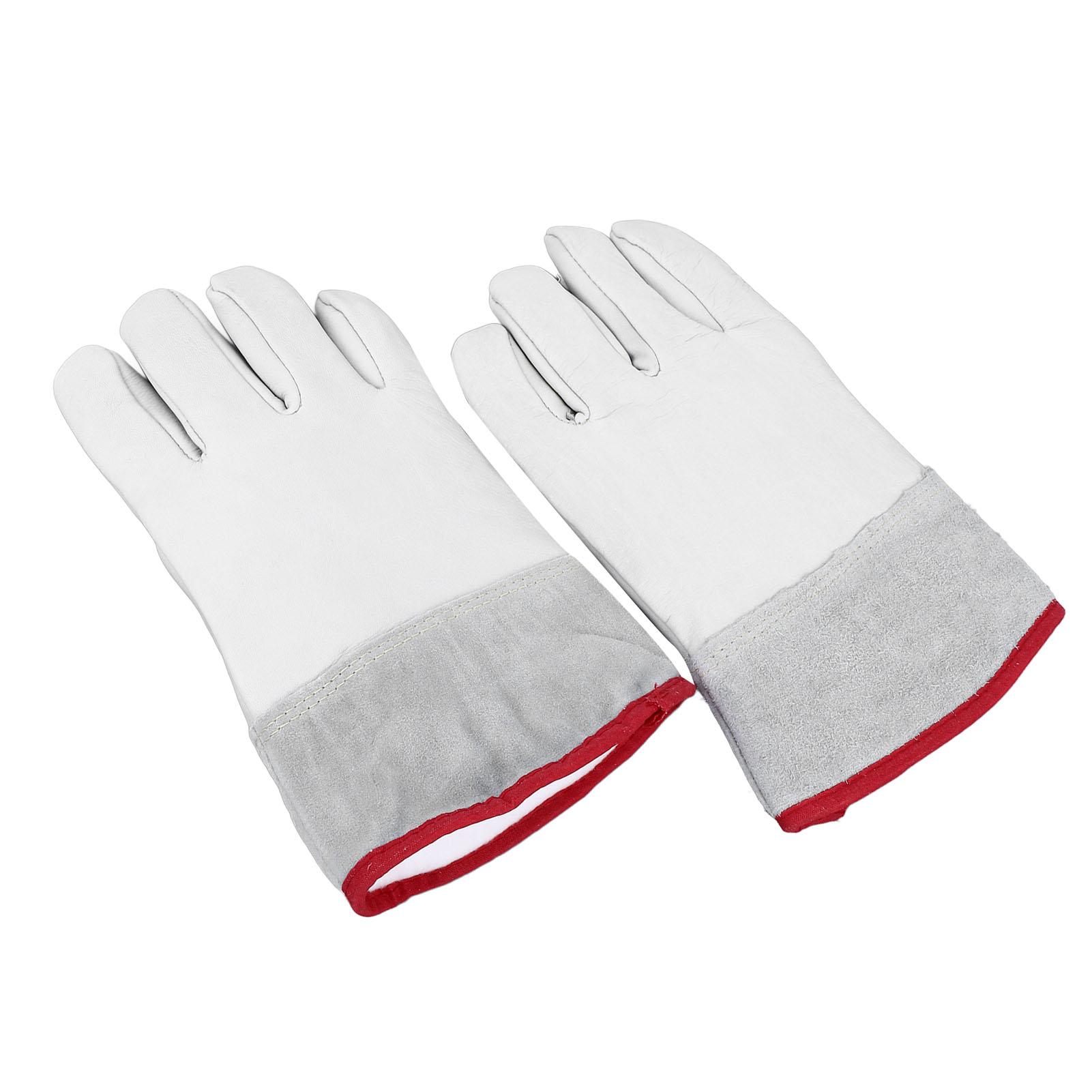

Work Gloves Waterproof Cowhide Cold Resistant Low Temperature Liquid Ammonia Freezer Gloves with Excellent Liner