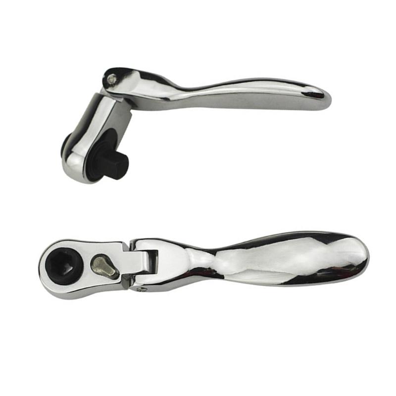 Professional Mini Micro Ratchet Wrench 72Teeth Gear 180° Rotate Head Compact and Durable Hand Tool for Tight Areas