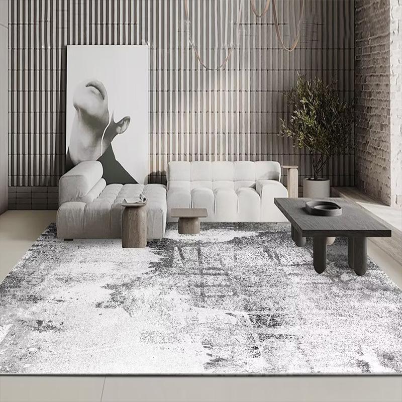 

Сучасний абстрактний килим для вітальні Простота 200x300 Килими для лаунжу Еластичний Протиковзкий Брудовідштовхувальний Приліжковий килимок Легке очищення 80*160cm
