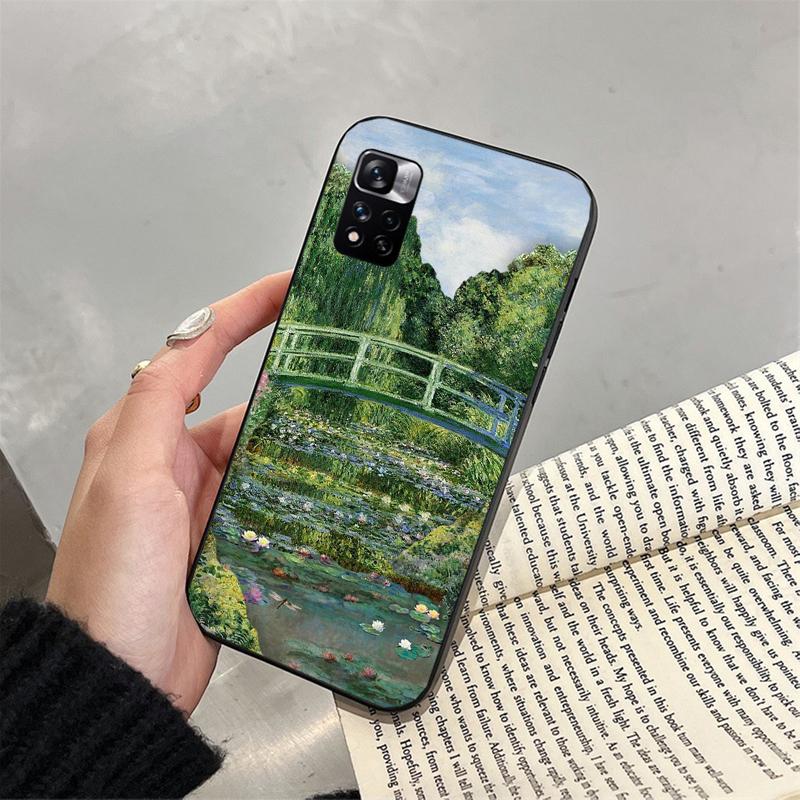 

Claude Monet Garden Phone Case For Xiaomi Redmi note 13 12 Pro 11S 11 10 Pro 10S 12S Redmi 13 14C 10 13C Redmi Note 12 4G