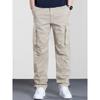 Casual overalls men's spring and summer new retro straight-leg pants versatile trousers