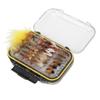 60PCS Fly Fishing Lure Colorful Simulation Insect Bait Tackle Kit with Transparent Box