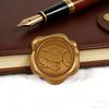 Wax Seal Stamp Kit: Embossed Stamp, Sealing Wax, Stickers for Envelopes, Postcards, Love Letters, and Gifts