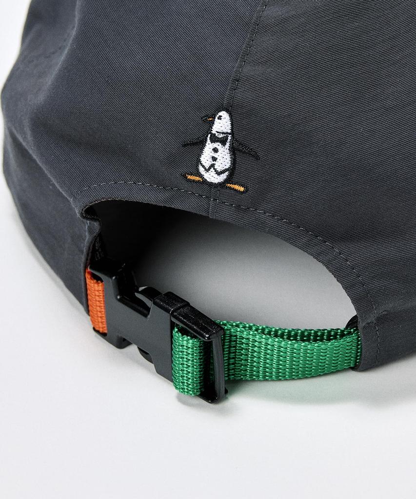 [Munsingwear] Cap Hybrid Deco Cap One-Touch Buckle Sunshade Golf MG4FCP21M Men's GY00 (Gray)