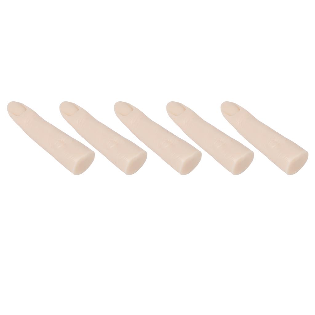 Silikon Übungsfinger für Tattoo Acrylnägel Übung Flexible Gelenke Nagel Finger