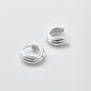 Another Layer Shell Earring (silver925)(2color)