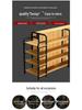 Versatile Multi-Layer Snack Display Rack for Supermarkets and Convenience Stores