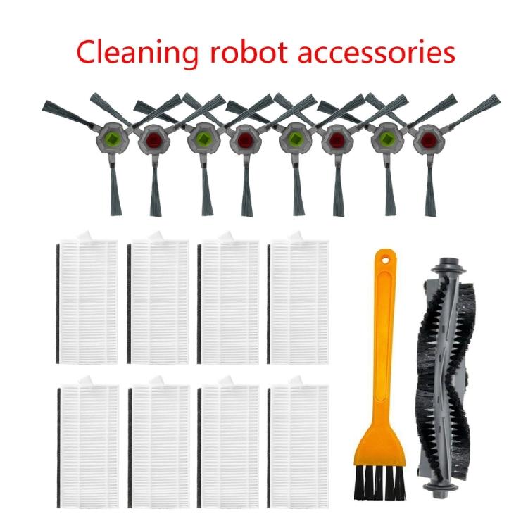 Robot Vacuum Side Brush Main Brush Replacement Part Vacuum Filter for P20 Model
