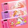 Pencil Case  Password Pen Case Unicorn Kawaii Pencilcases Multifunctional Pencil Box Korean School Stationery