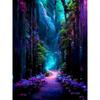 Diamond Embroidery Landscape Fantasy World DIY 5D Diamond Painting Waterfall Forest Cross Stitch Kits Rhinestones Pictures Decor