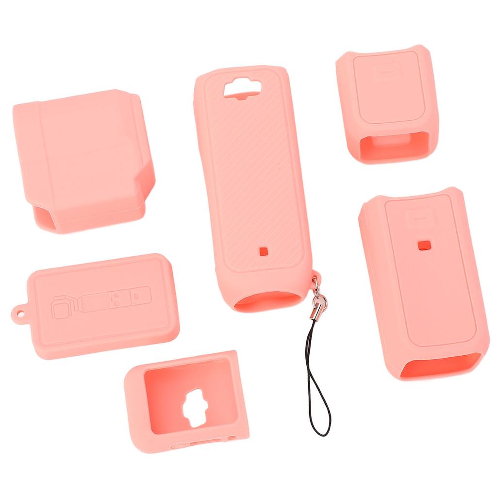 Pocket Camera Silicone Protective Case Soft Accurate Hole Position Handheld Camera Protective Cover Pink