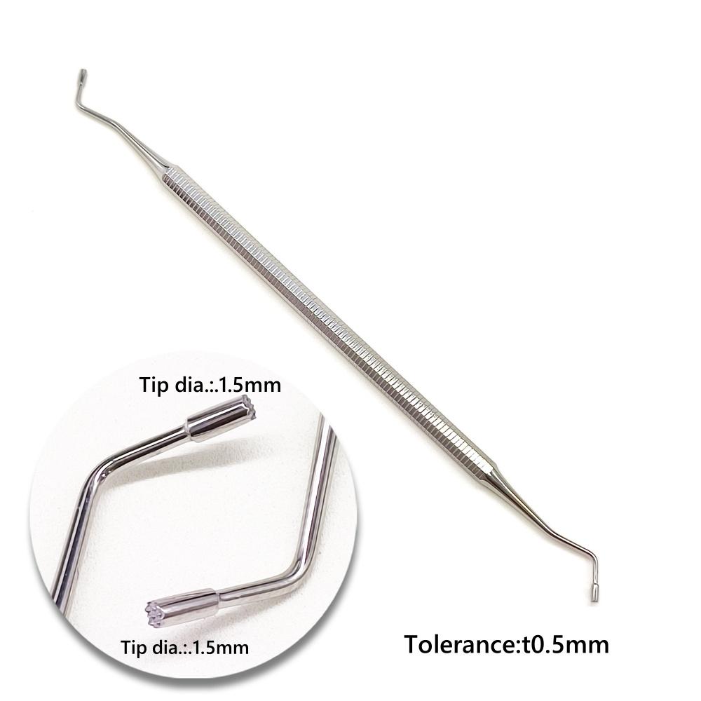 Dental Silver Amalgam Filler Instrument Bone Powder Filling Delivery Device Dental Implant Extraction Tool Burnisher Plugger