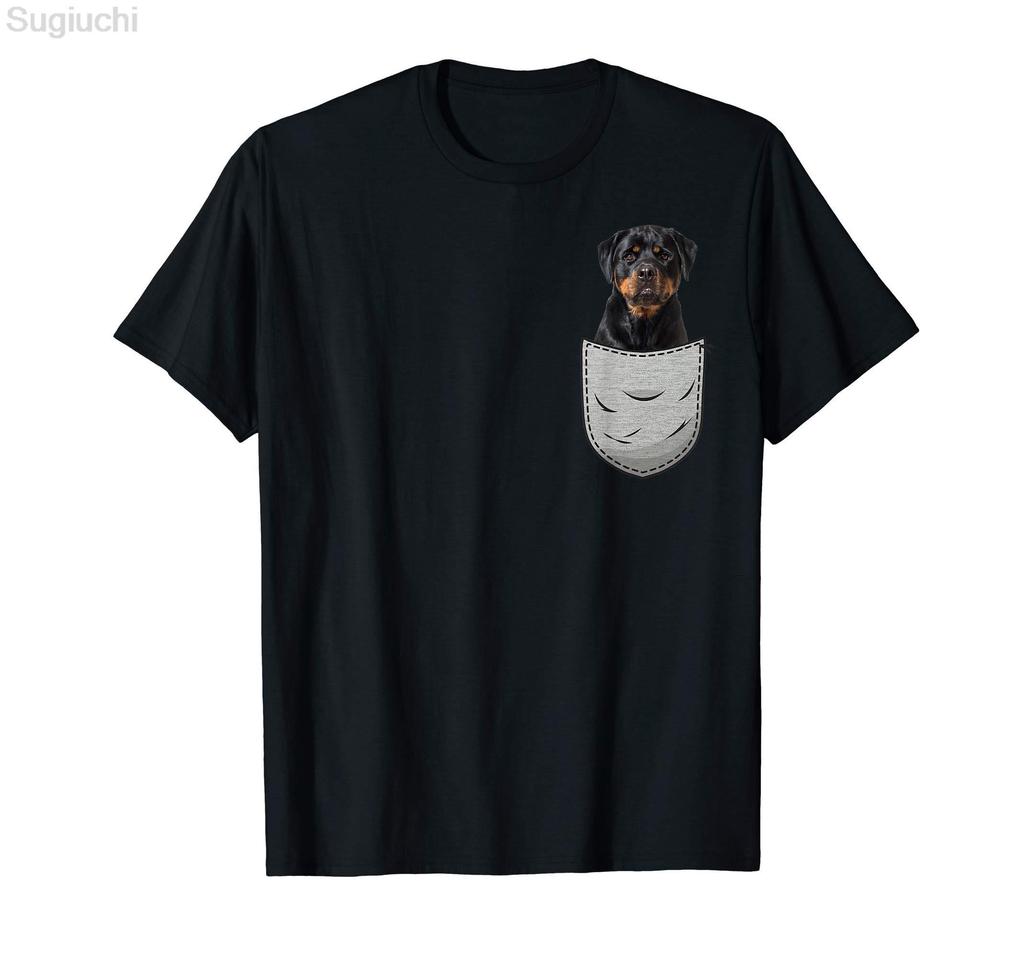 ZX Rottweiler Funny Dog Owner Gift Dog Lover TShirt 100 Cotton Men Women Unisex Hip Hop T Shirts For Gift Size XS5XL