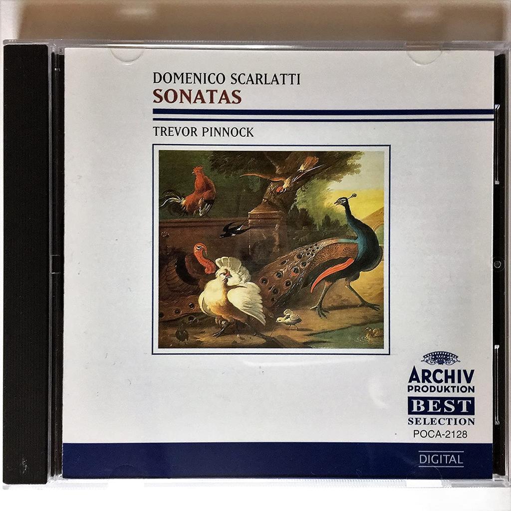 CD PINOCK (TREVER); SCARLATTI - Sonata Collection POCA2128 ARCHIV PRODUKTI Japan ObiClassical Used