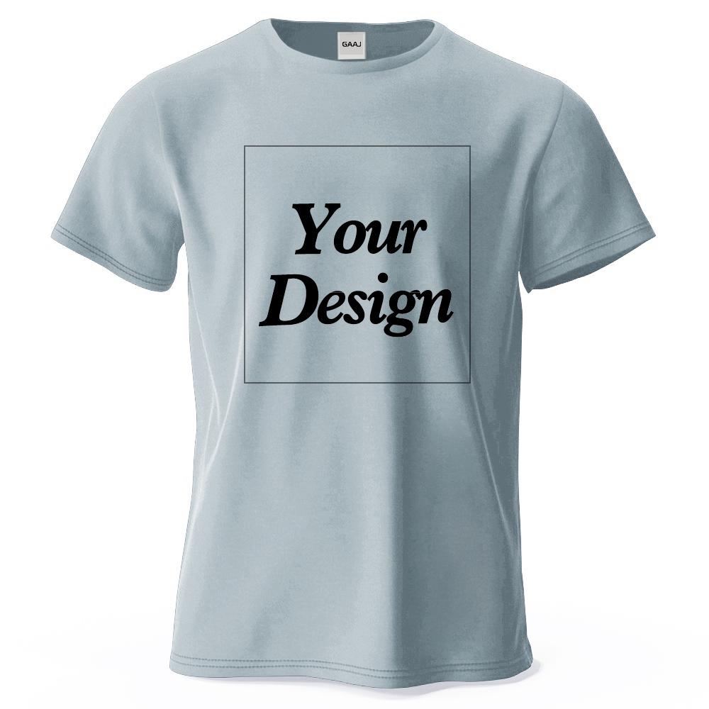 Custom T shirt Customized tshirt Personalized Tee Shirt Diy Print Your Photo Brand Logo Text Men Women 100 Cotton Premium Gift