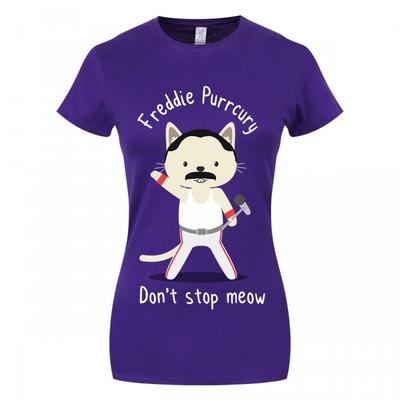 T-shirt Freddie Purrcury da Donna