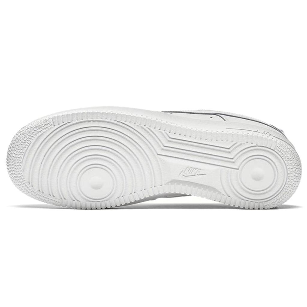 Nike Air Force 1 Slip Resistant Abrasion Resistant Low top Skateboard Shoes Unisex White Black CW2288-111(Team41-S-BOX)