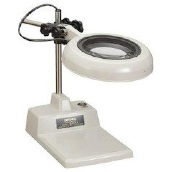 Otsuka Optical LED Illuminated Table Stand 2x Magnifier, Type, SKKL-B