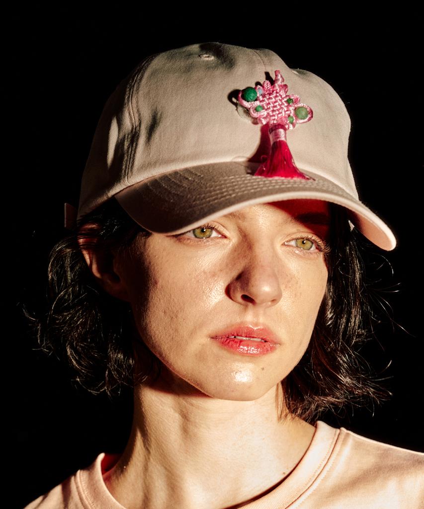 Jangeulang Pink Basic Ball Cap