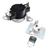 137032600 Trockner Thermobegrenzer und 3204267 Trockner Thermostat Metallkonstruktion Trockner Thermoschutzschalter Sicherungssätze