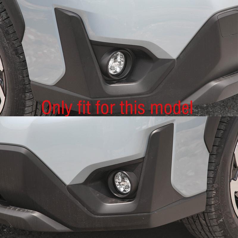 For Subaru XV Crosstrek Front Bumper Fog Light Lamp Frame Cover Foglamp Trim Cap Hood Lid Bezel 57731FL860 57731FL870