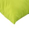 2 Piece Pallet Cushions Neon Green Fabric